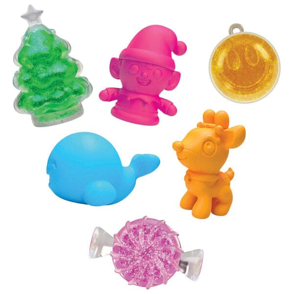 Calendrier de l’Avent Fidget | 24 jouets spongieux compte à rebours de Noël