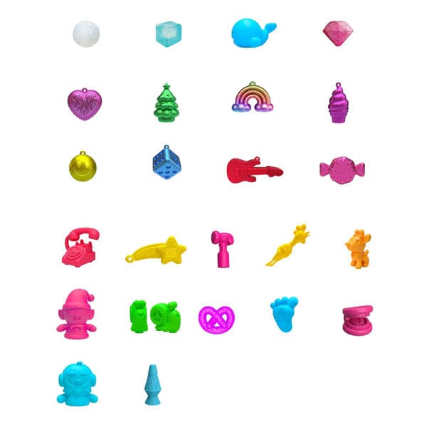 Calendrier de l’Avent Fidget | 24 jouets spongieux compte à rebours de Noël
