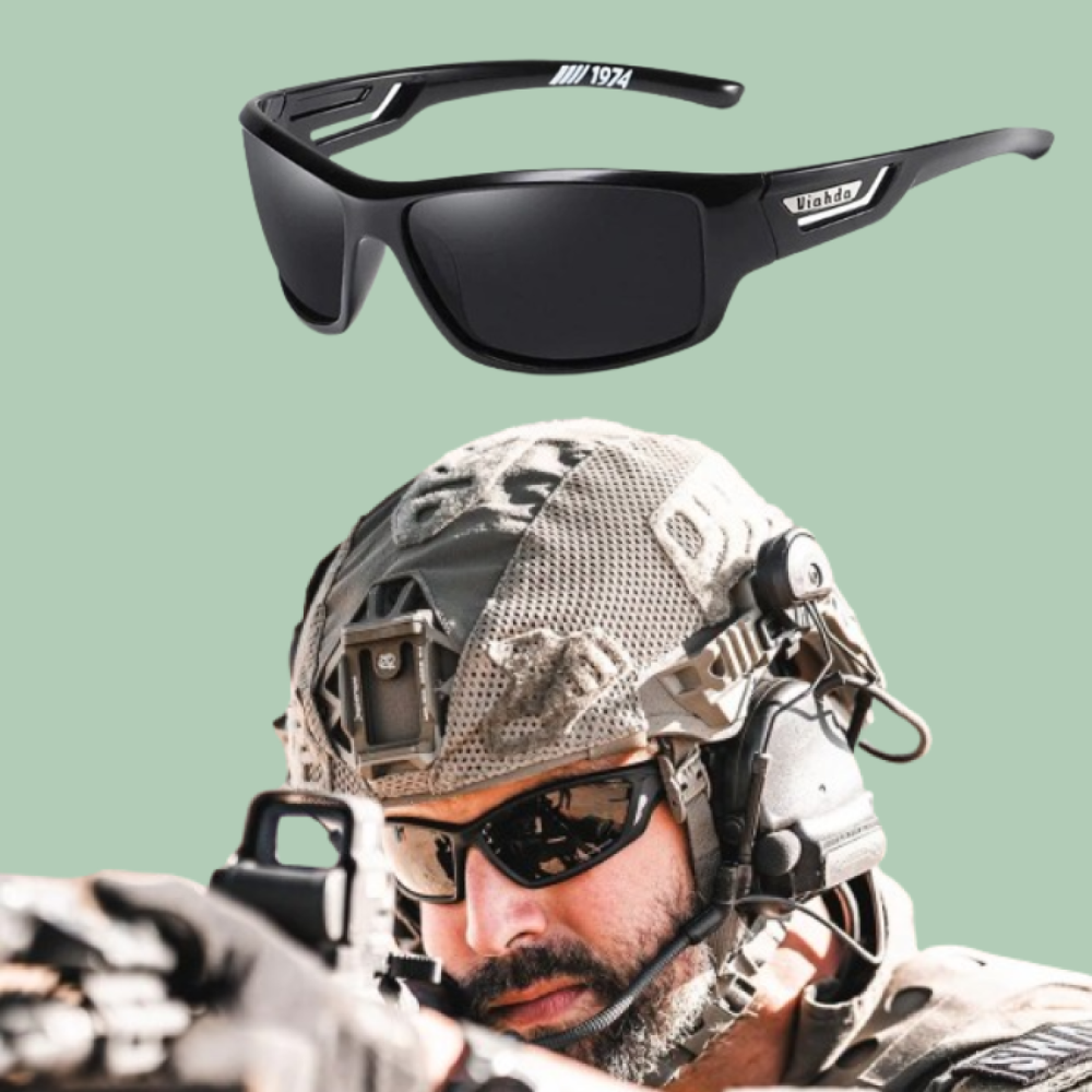 Lunettes de soleil militaires polarisées avec protection UV