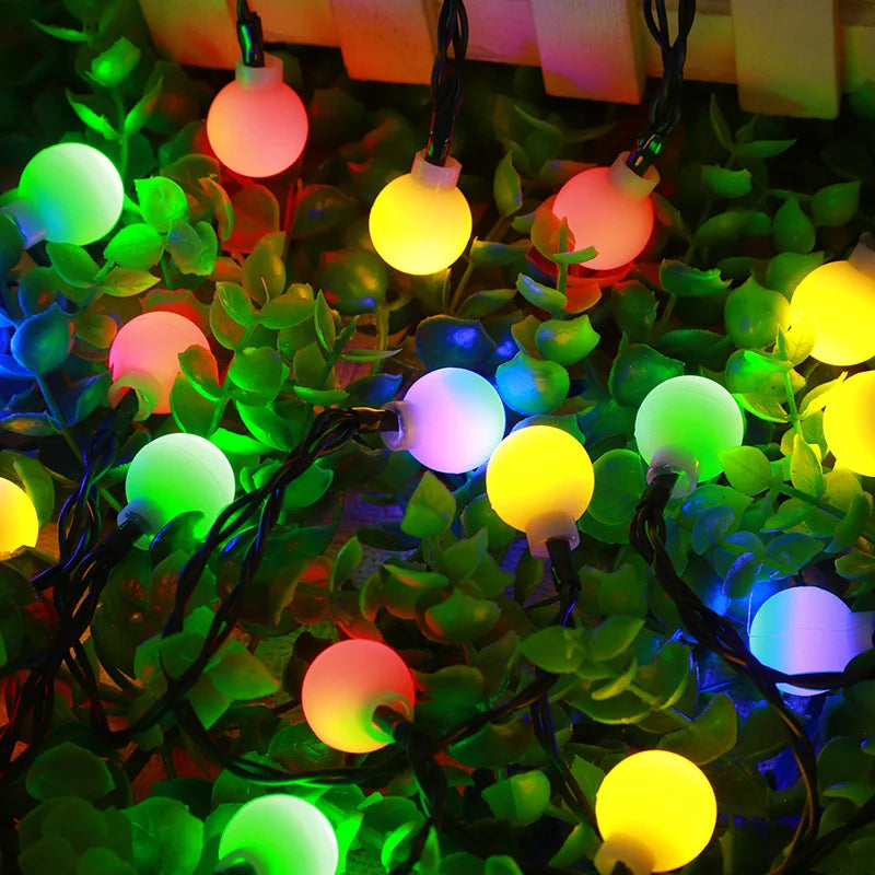 Guirlandes lumineuses à énergie solaire pour une utilisation en extérieur