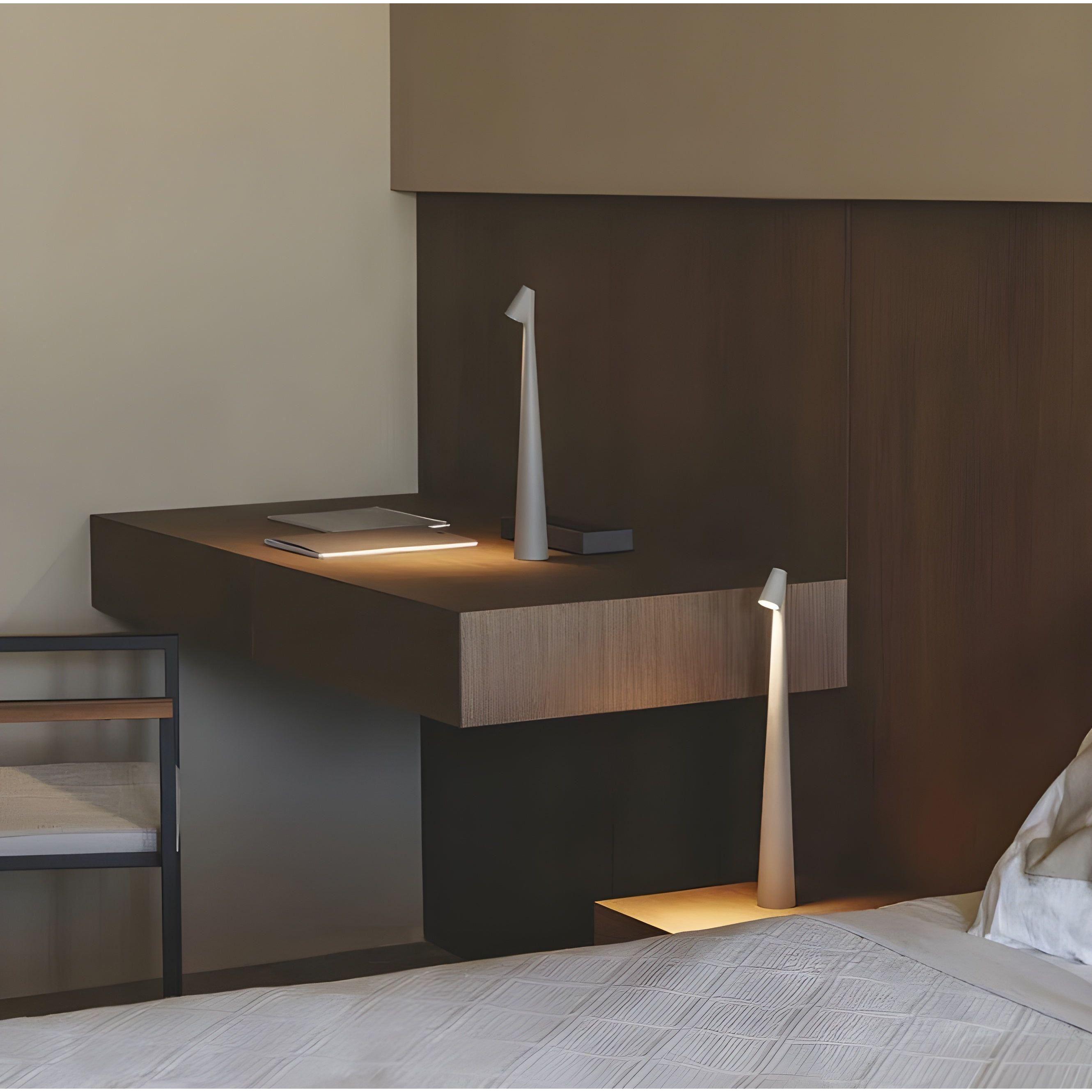 Lampe de chevet rechargeable sans fil - Sans câble