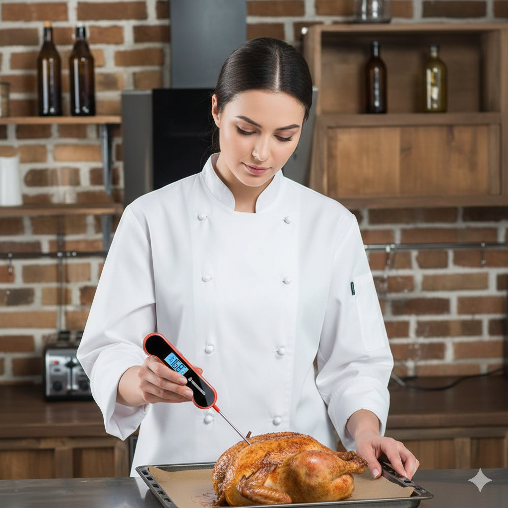 Thermomètre à viande à lecture instantanée