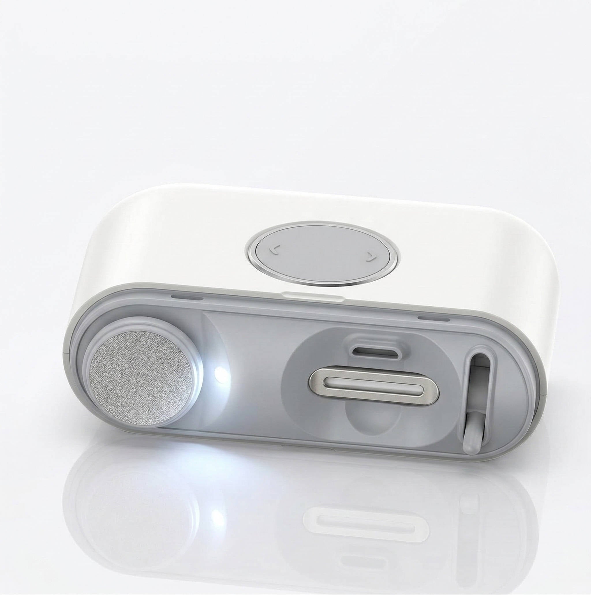 Coupe-ongles électrique rechargeable pour adultes et enfants, avec réservoir intégré, léger