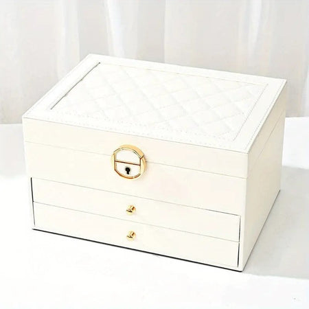 Glimoré - Boîte de rangement à bijoux multicouche