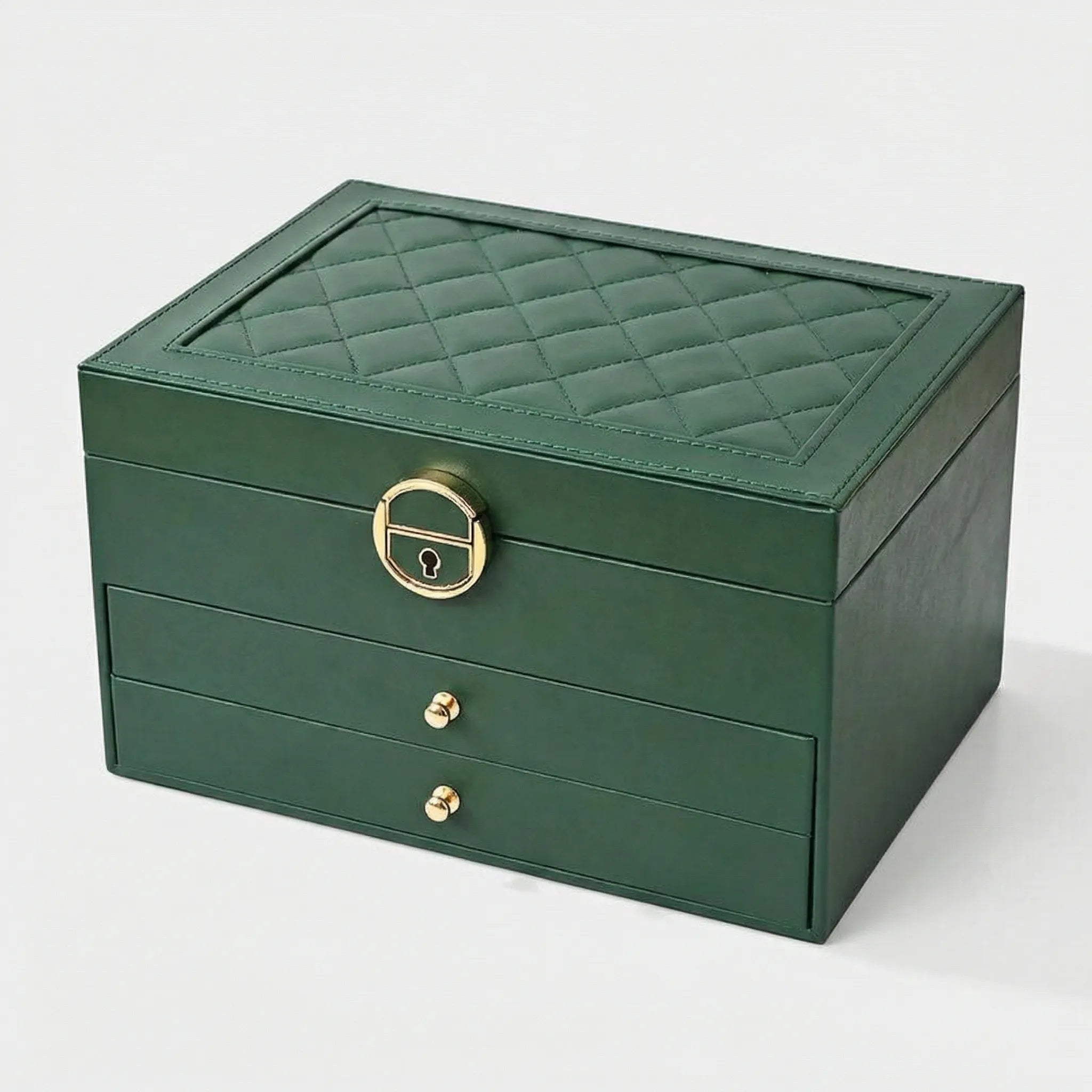 Glimoré - Boîte de rangement à bijoux multicouche