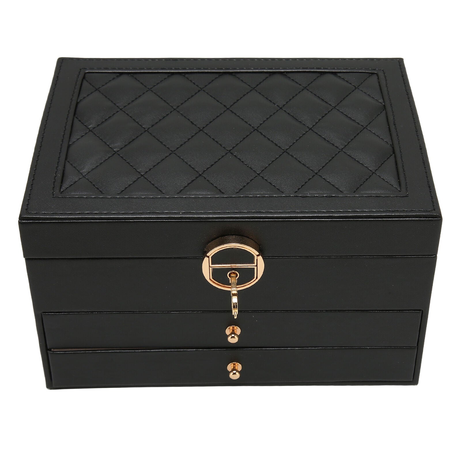 Glimoré - Boîte de rangement à bijoux multicouche