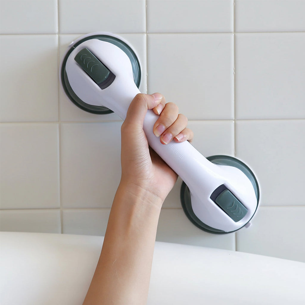 Barre d'appui avec ventouse pour la sécurité dans la salle de bains