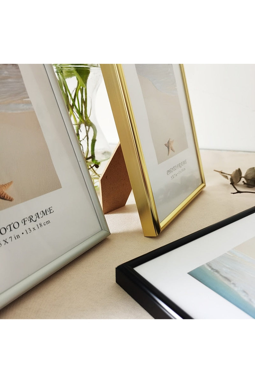 Cadre photo en aluminium | Élévateur à bol