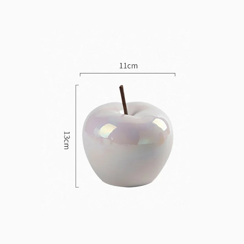 Lampe de table de chevet translucide Apple