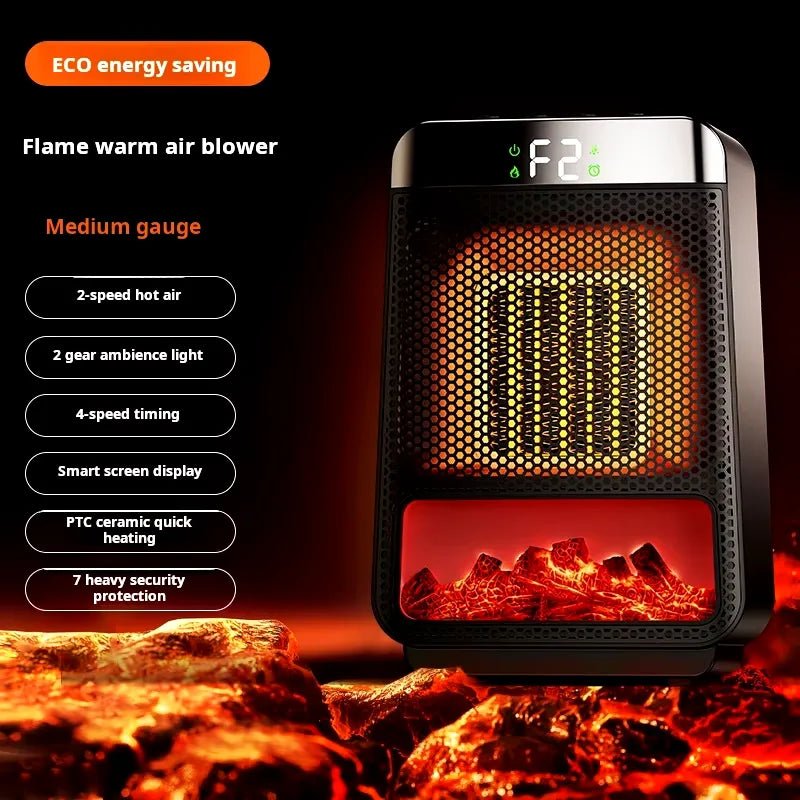 Chauffage électrique NeutralHeat économe en énergie, chauffage rapide et puissant pour grandes pièces avec thermostat numérique