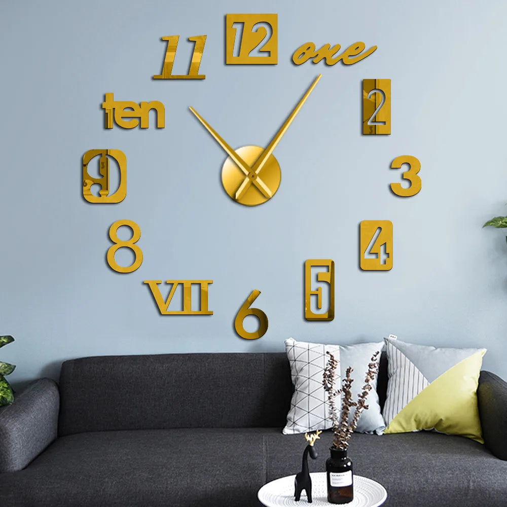 Horloge murale design au design artistique unique – Silencieuse et décorative pour chaque intérieur | Sansotis