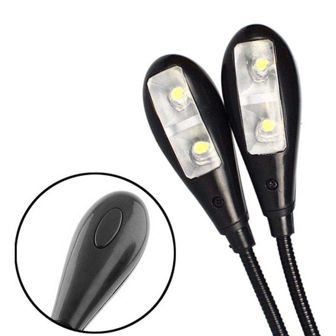 Lampe pour pupitre à musique - Lampe à clipser pour pupitre de musique