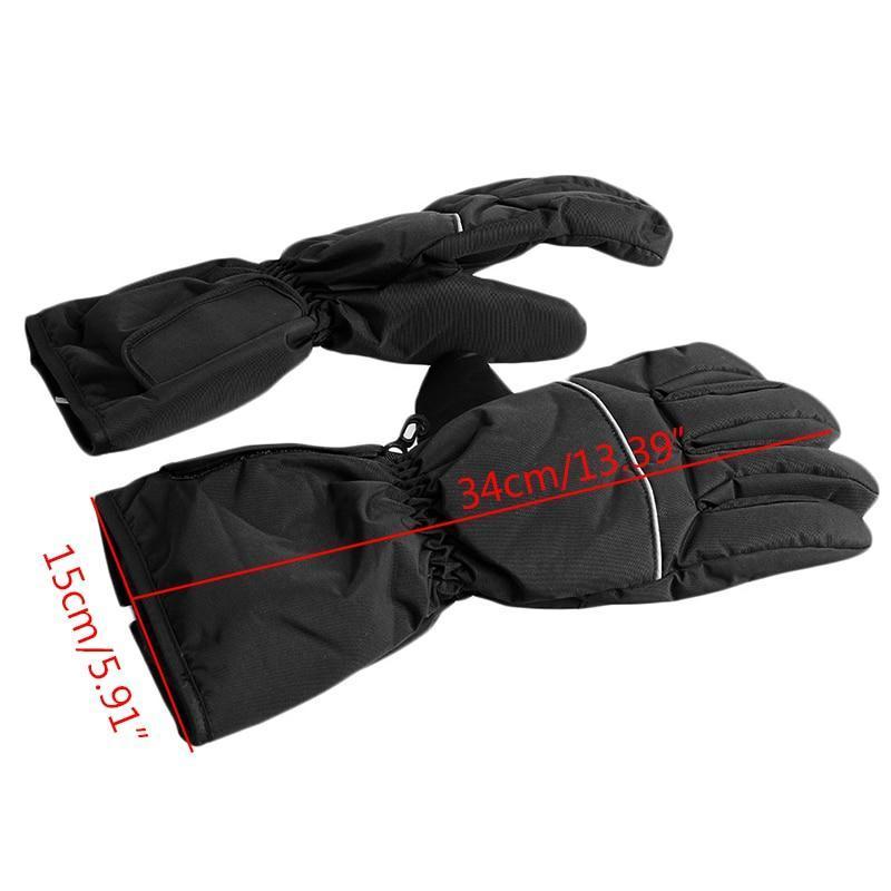 Gants chauffants chauffe-mains extérieurs d’hiver alimentés par batterie