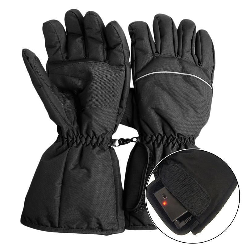 Gants chauffants chauffe-mains extérieurs d’hiver alimentés par batterie