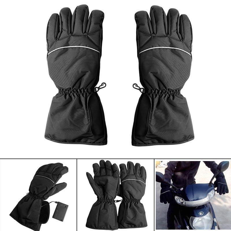 Gants chauffants chauffe-mains extérieurs d’hiver alimentés par batterie