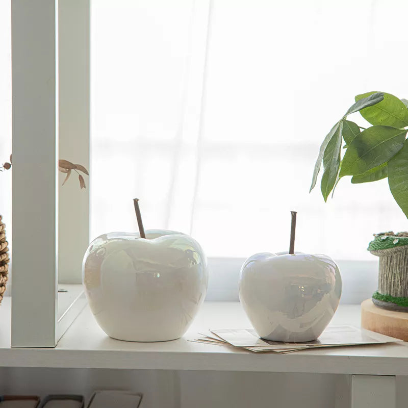 Lampe de table de chevet translucide Apple
