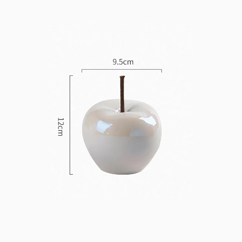 Lampe de table de chevet translucide Apple