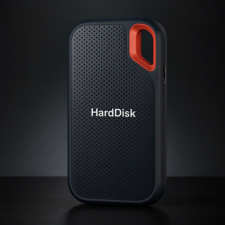 Disque SSD portable haute vitesse avec stockage sécurisé