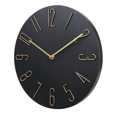 Mur moderne au design minimaliste – silencieux avec mouvement à quartz discret