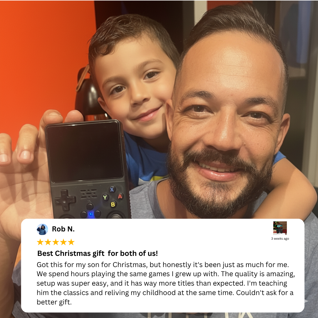 RetroSnap™ Play – La console rétro qui tient dans la poche
