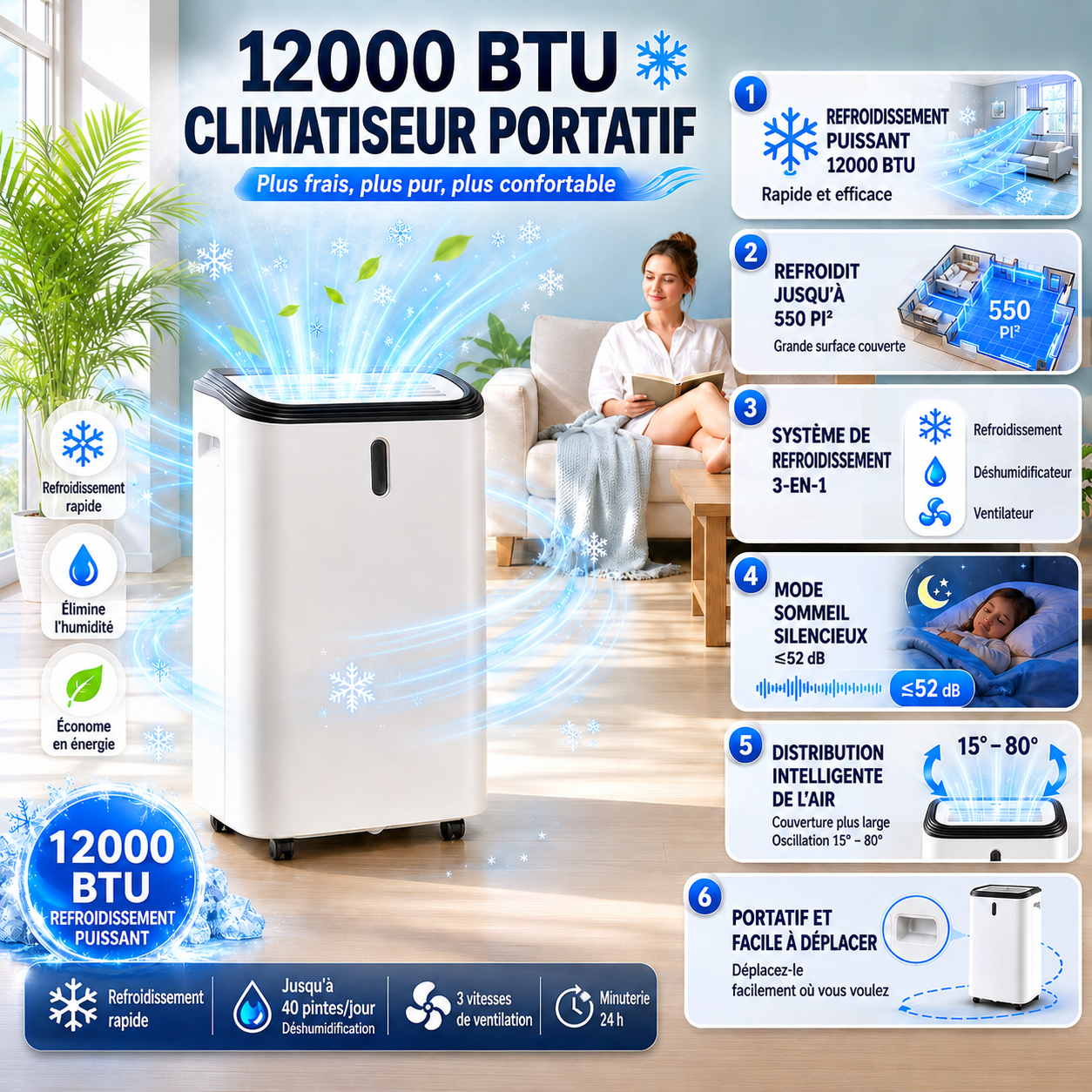 Kit d'installation pour fenêtre du climatiseur