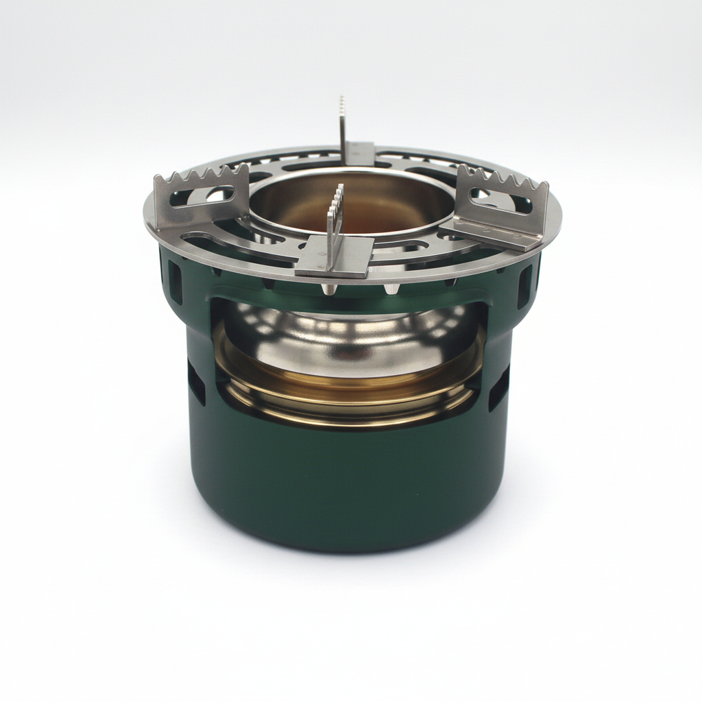 HeatNest Réchaud de camping compact pour la cuisson en plein air