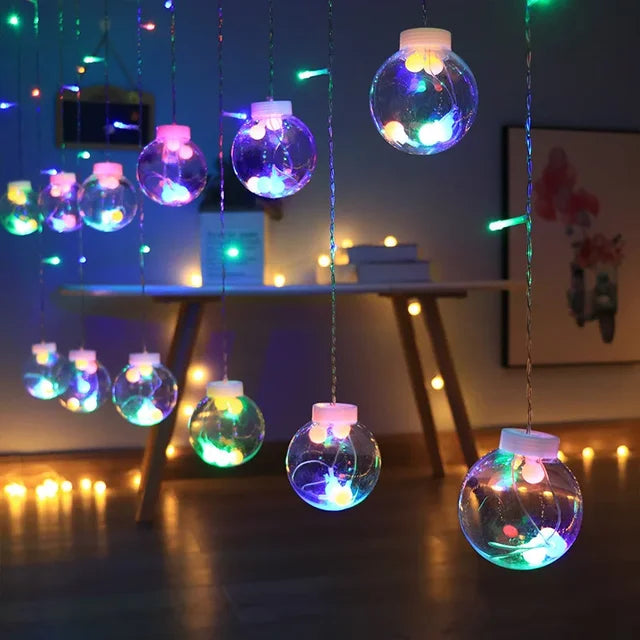 Guirlande lumineuse LED étanche pour l'extérieur – Guirlande lumineuse d'ambiance pour jardin et terrasse | Élévateur à bol