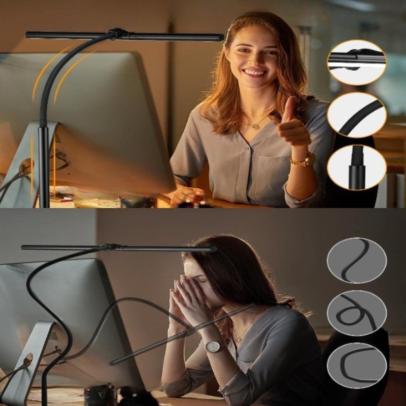 Luminex | Architekten-Schreibtischlampe avec 25 Beluchtungsmodi