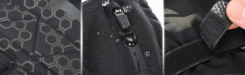 Gants chauffants thermiques | Gants d'hiver rechargeables imperméables