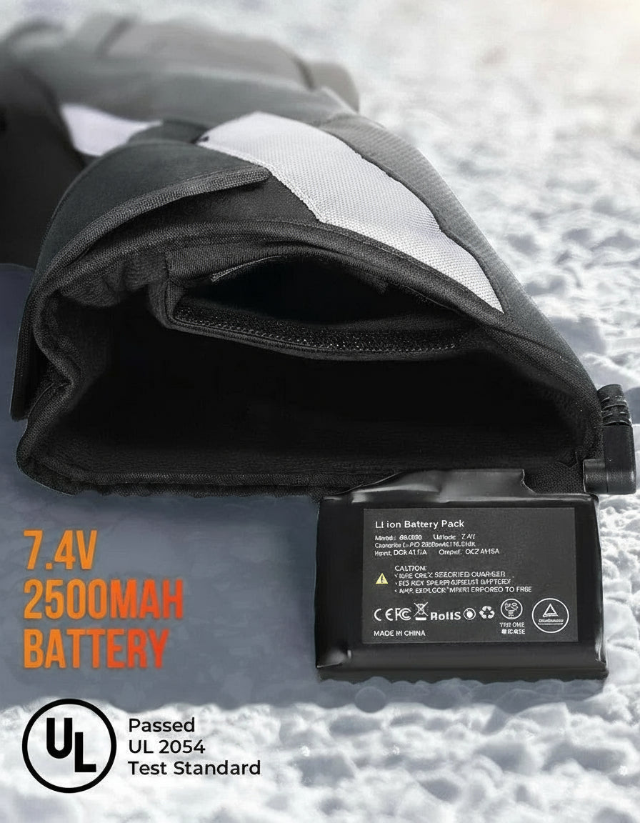 Gants chauffants thermiques | Gants d'hiver rechargeables imperméables
