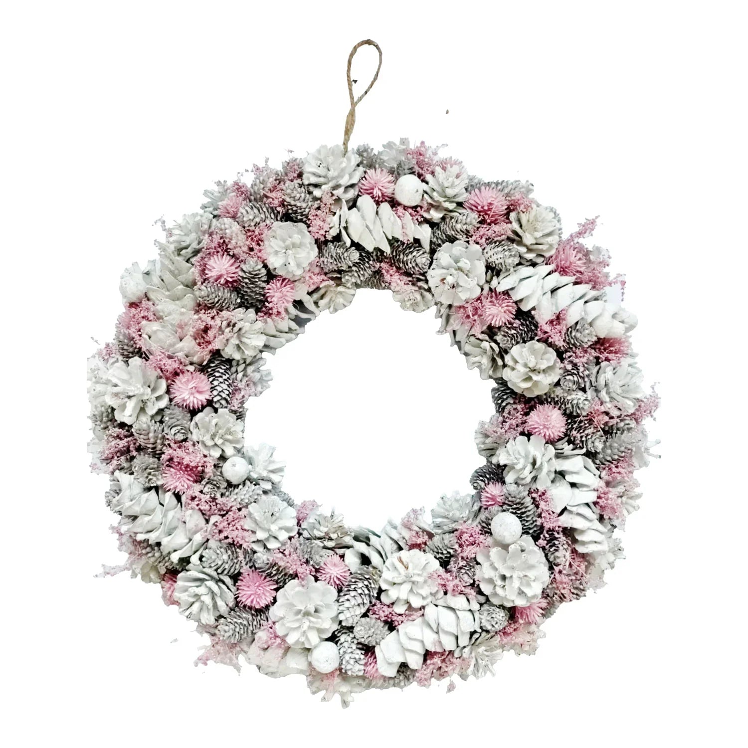 Couronne de Luxe Neo 50 cm – Extra Large avec Roses Rouges