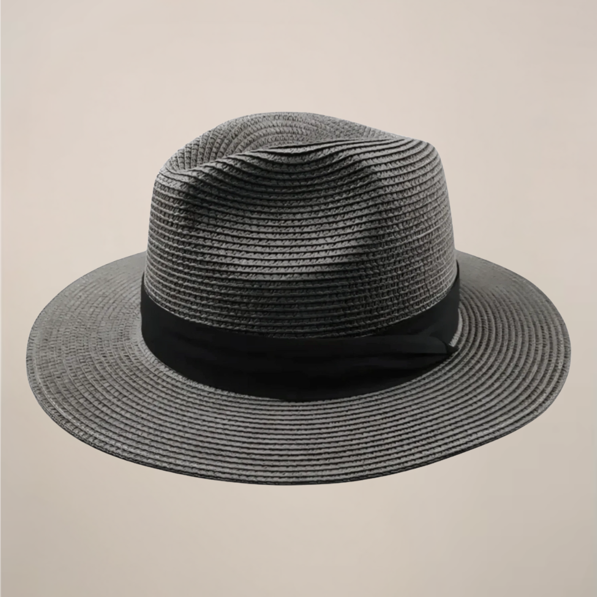 Chapeau Panama classique d'été pour homme avec un large bord pour un style estival intemporel