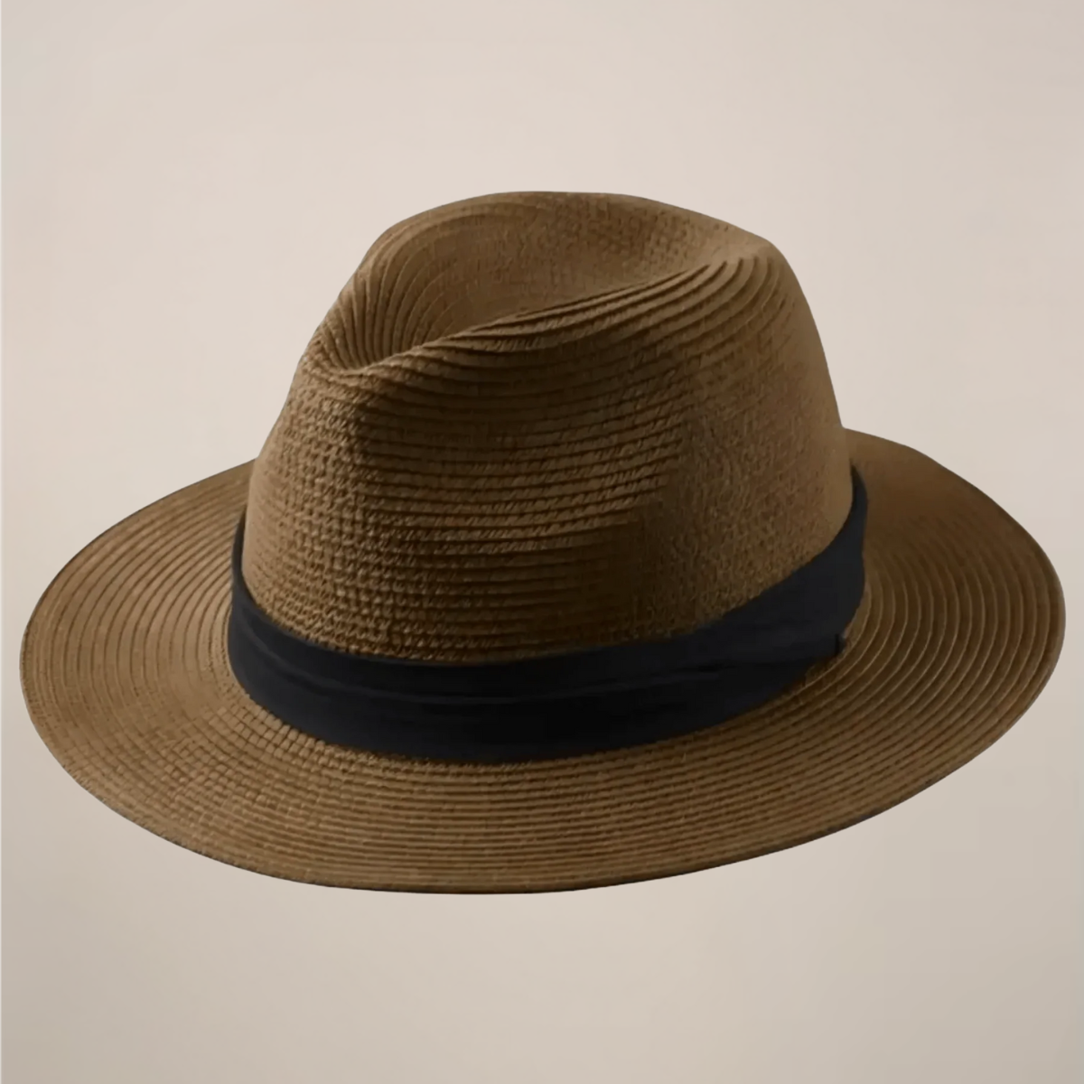 Chapeau Panama classique d'été pour homme avec un large bord pour un style estival intemporel