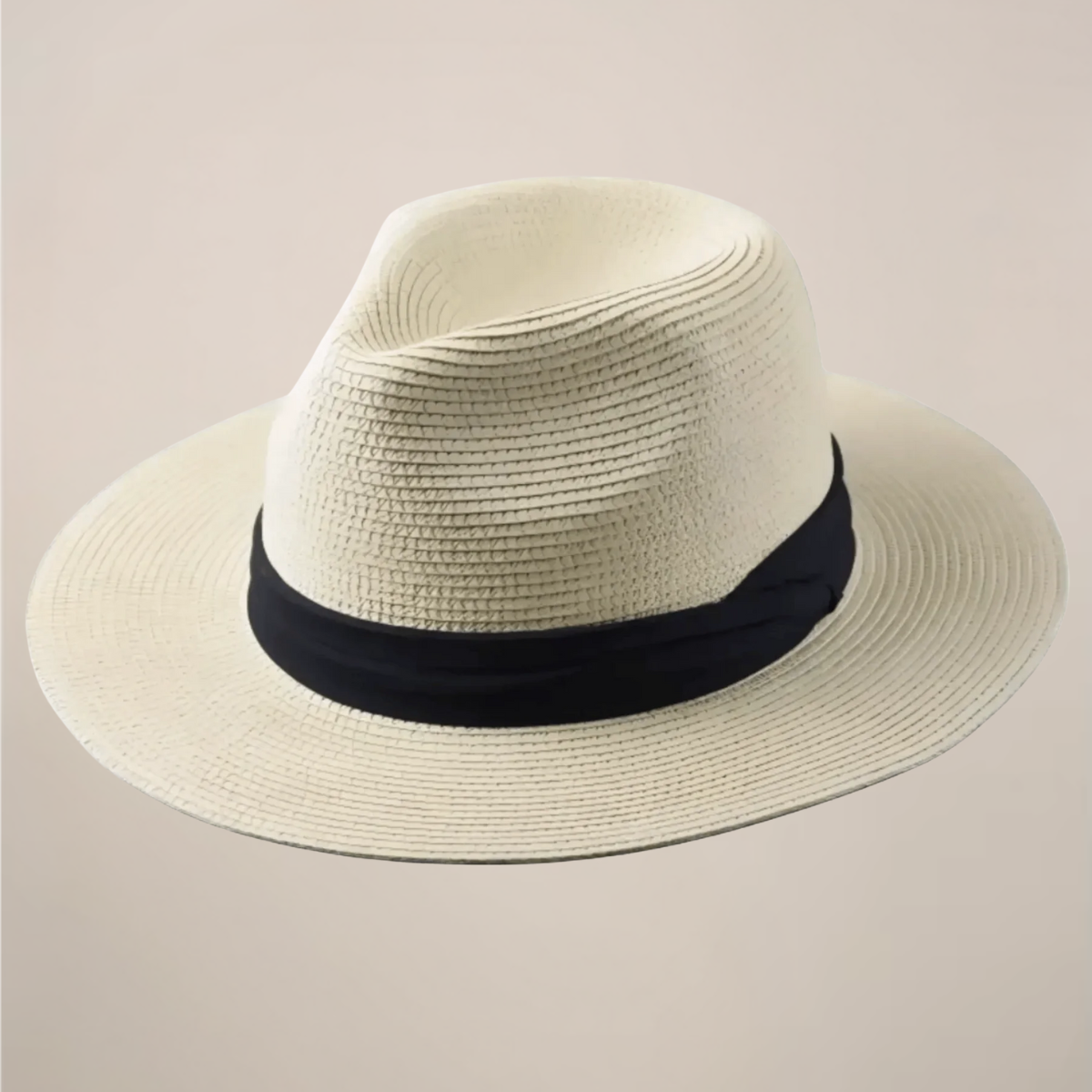 Chapeau Panama classique d'été pour homme avec un large bord pour un style estival intemporel