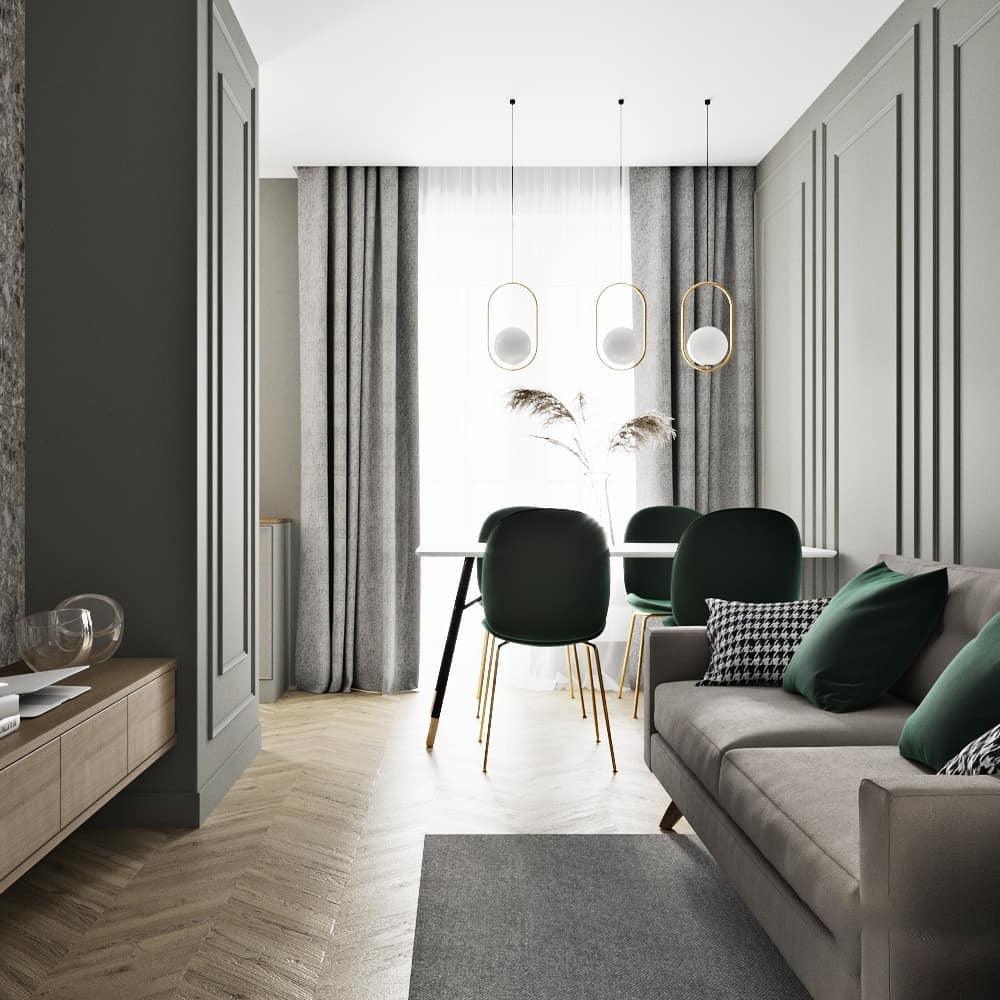 Lampe suspendue globe moderne | Cadre en arc doré brossé