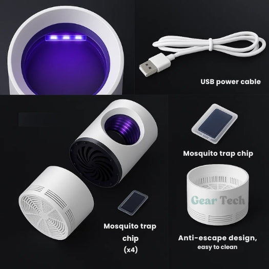 Piège à insectes à lumière UV – intérieur et extérieur, éliminateur de moustiques et de mouches, solutions efficaces de lutte antiparasitaire
