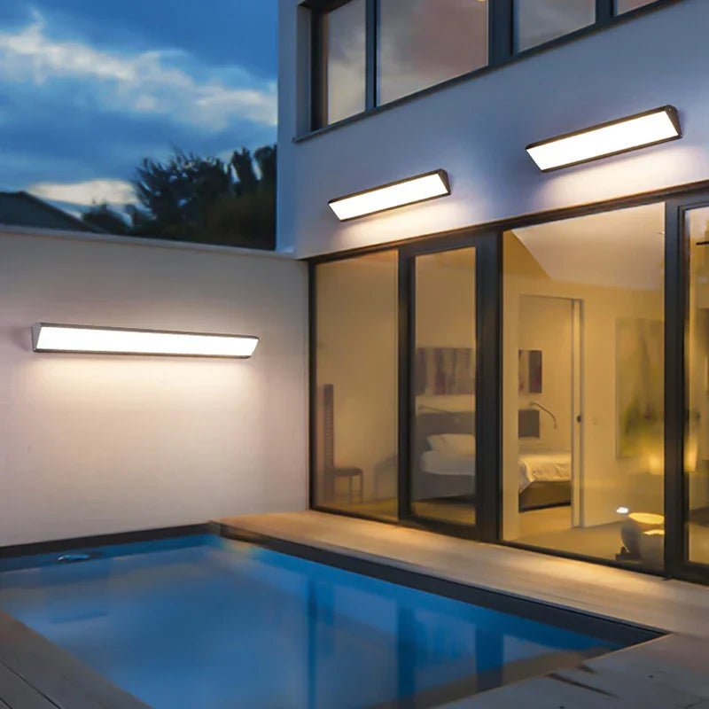 EXOWALL – Lampe murale LED résistante aux intempéries pour usage extérieur