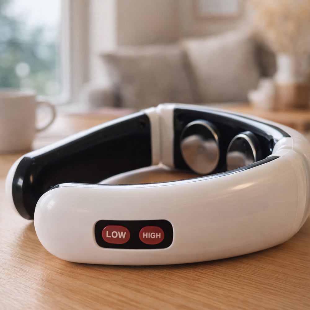 Électrodes en gel pour massage cervical