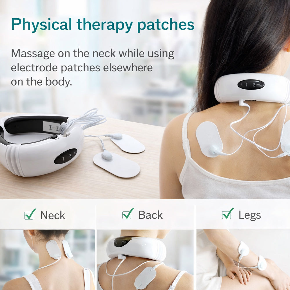 Accessoires inclus avec le dispositif de massage cervical