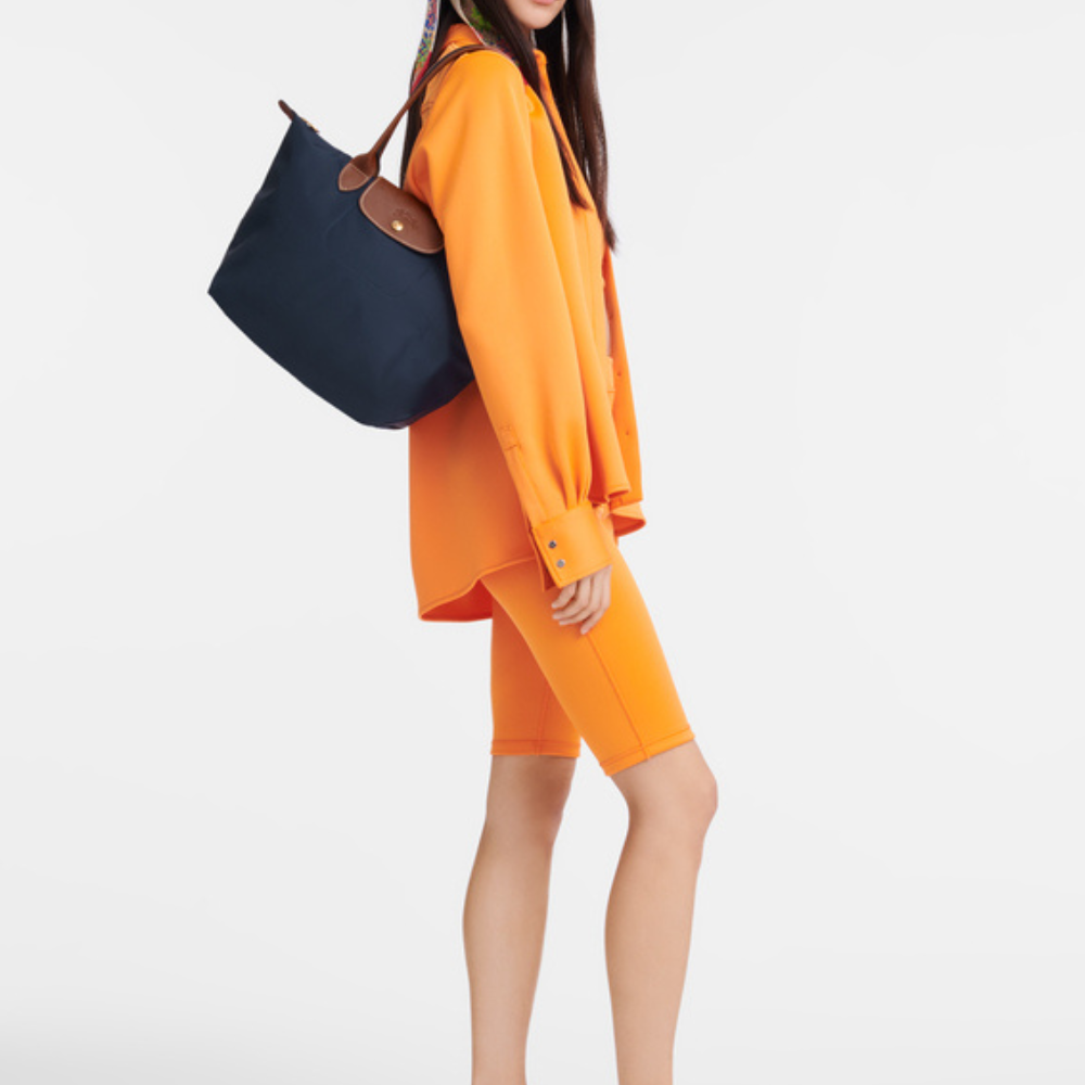 Longchanp | Sac Le Pliage – Sac à main en nylon et cuir, léger et pratique pour tous les jours