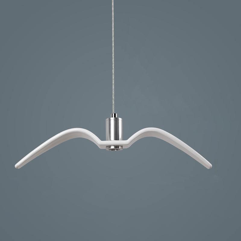 Lampe à suspension LED Vogeldesign en résine d'aluminium blanc noir 3000K 4000K 6000K lampe à suspension murale minimaliste et organique | Sansotis