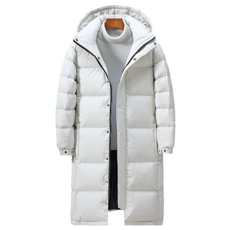 Nordavia™ – Veste d’Hiver Longue à Capuche Homme Chaude et Imperméable