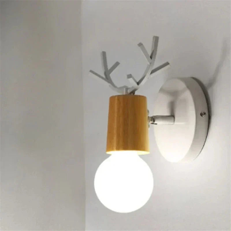 Applique murale nordique | Accent en bois de conception de bois