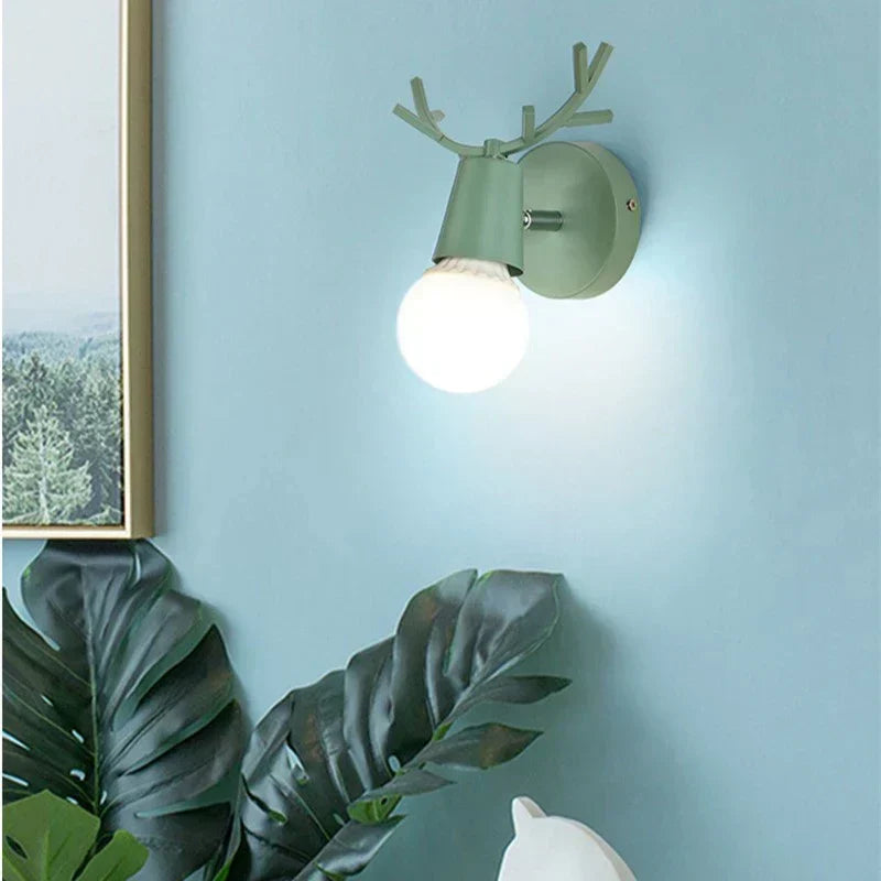 Applique murale nordique | Accent en bois de conception de bois