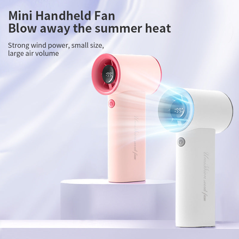 Sèche-cheveux de voyage numérique compact unisexe nan avec affichage de la température LED et moteur silencieux