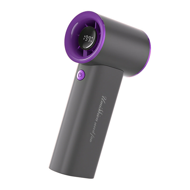 Sèche-cheveux de voyage numérique compact unisexe nan avec affichage de la température LED et moteur silencieux