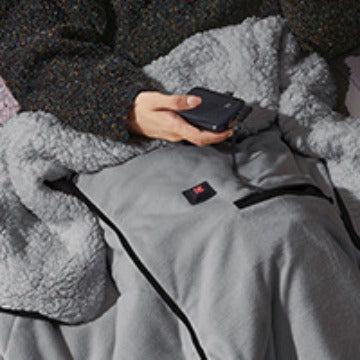 Couverture chauffante pour femme
