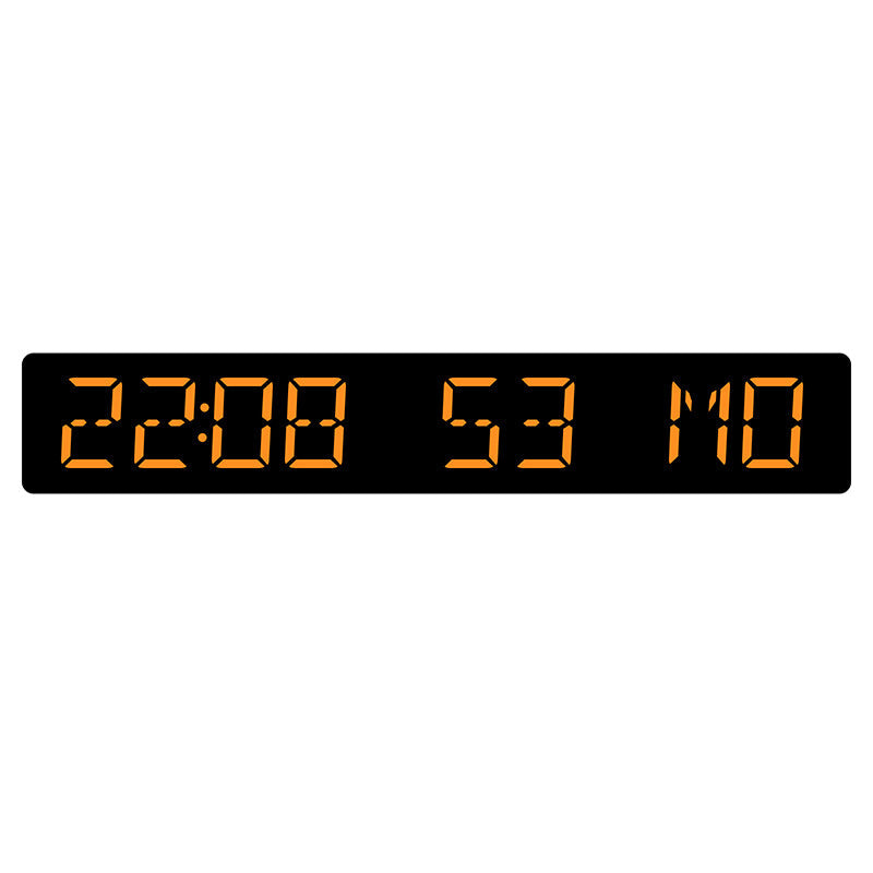 Horloge murale numérique avec grand écran LED