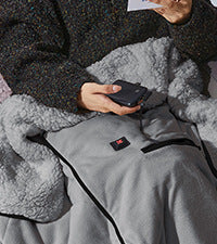 Couverture chauffante pour femme