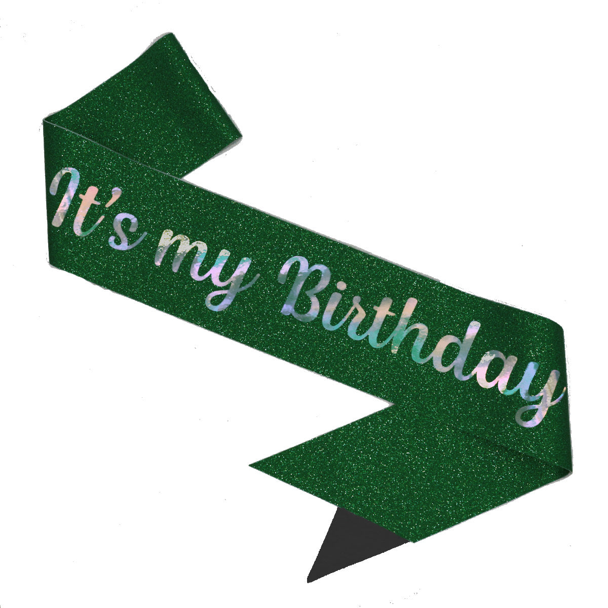 Bande d'anniversaire festive pour femme avec motif pailleté